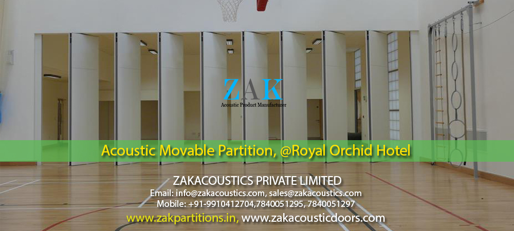 Acoustic Sliding Movable Partition Manufacturer India