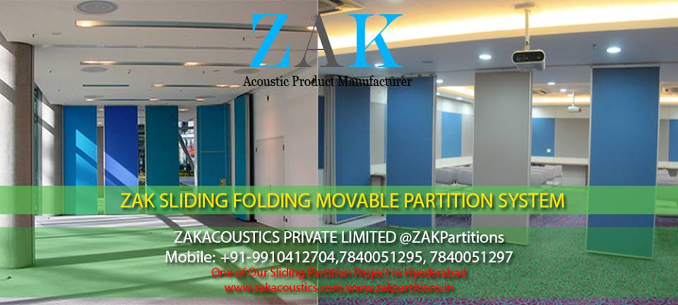 Acoustic Sliding Movable Partition in Hyderabad
